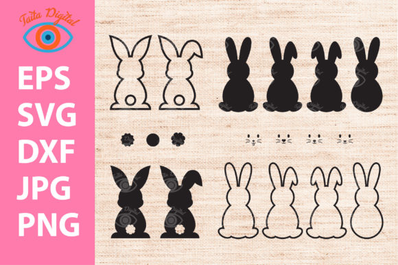 Download Easter Bunny Shape Silhouette Svg - Svg Collection
