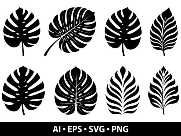 Download Tropical Leaf SVG Bundle - Svg Collection