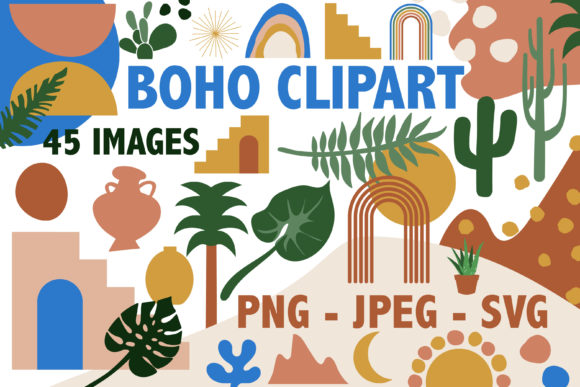 Download Boho Design Elements - 45 Images - Boho design elements Collection