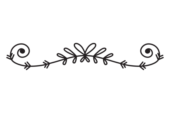 Download Decorative Header with Ornate Swirls. El - Ornate Collection