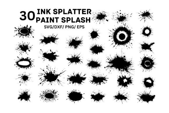 Download Ink Splatter Svg, Paint Splash - Svg Collection