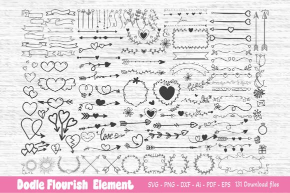 Download 131 Doodle Flourish Svg, Element Svg - Svg Collection